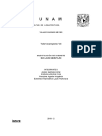 Investigación de Gabinete San Juan Mazatlán