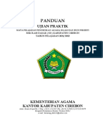 Cover Panduan Ujian Praktek Pai 2022