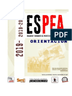 Documento Orientador Espea 2019