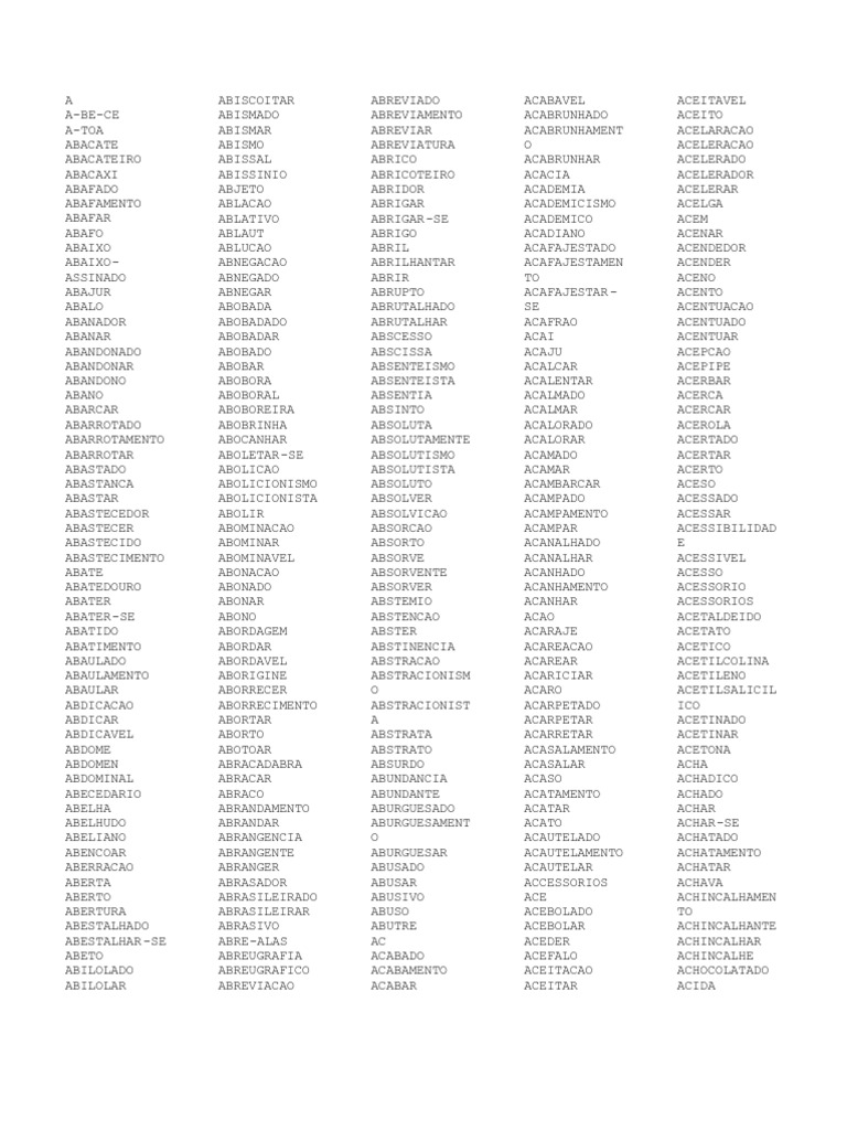 Lista de A A Z PDF Abdômen imagem foto imagem