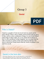 Group 3 Values Daniel Presentation