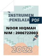 Instrumen Evaluasi