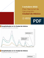 Vacunacion en La CDMX 2022-09-30
