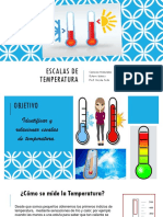 Escalas de Temperatura