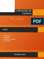 Nitrógeno y Monóxido de Carbono