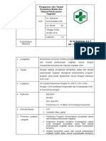 SOP Bab 4 UKM DRG, Sarie (4.2.3 Ep 6) Pengaturan Jika Terjadi Perubahan Waktu Dan Tempat Pelaksanaan Kegiatan