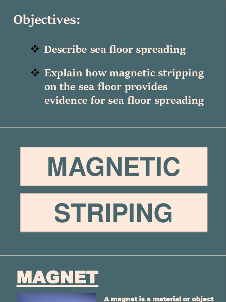Striping PDF Plate Tectonics Earth's Field
