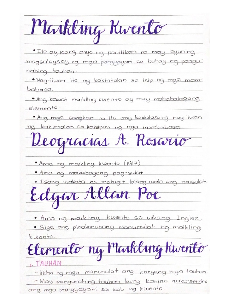 Filipino Reviewer | PDF