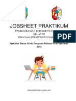 PBO - Pertemuan 3 - Praktik Struktur Dasar Kode Program Java