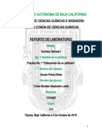 PRÁCTICA 8 ELABORACIÓN DE UN POLÍMERO