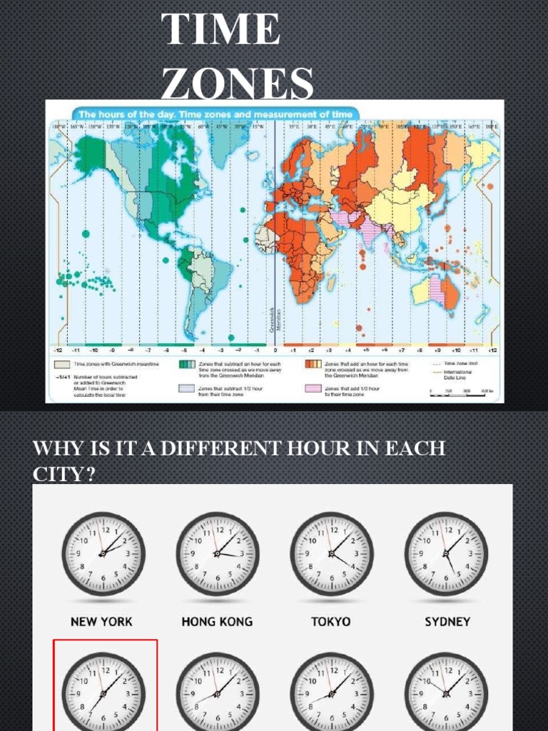 Time Zone PDF Greenwich Mean Time Hour