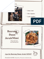 Contoh Presentasi Basreng (Pemasaran)