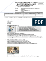 Soal PTS PAK I KLS 6 TP 2022 - 2023