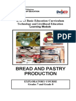 K To 12 Bread and Pastry Learning Module