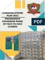 BNHS Communications Plan 2022