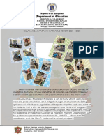 GULAYAN SA PAARALAN NARRATIVE REPORT 2021-2022 - Copy