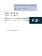 Cálculo de la desviación estándar para conjuntos de datos