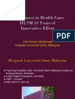 Malaysia Open Source Conference 2011 - Hospital Universiti Sains Malaysia