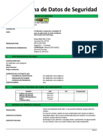 K640V Hoja de Datos de Seguridad de Materiales