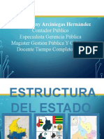 Primera Parte Estructura y Funcionamiento Del Estado Colombiano Cesar