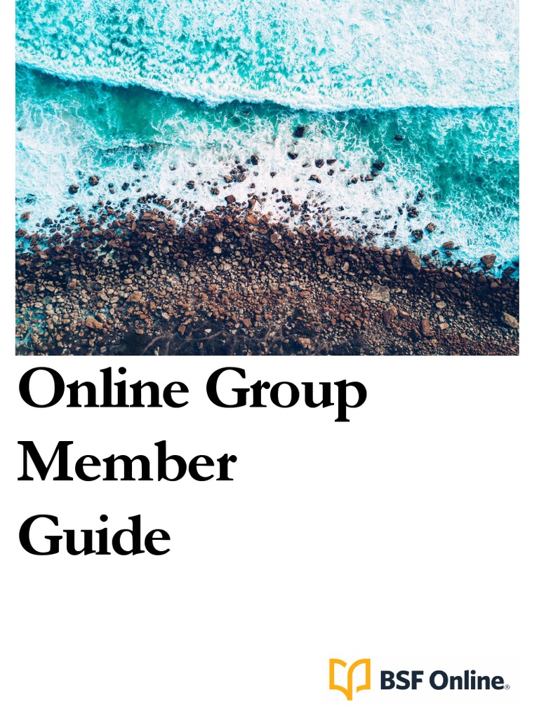 Bsf Online Member Guide 062021 Pdf