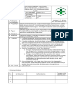 SOP Identifikasi Sebelum Pengambilan Darah