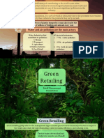 Green Retailing