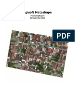 Agisoft Metashape: Processing Report 26 September 2022