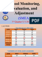School Monitoring Evaluation and Adjustment