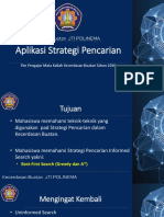 Materi 02 - Aplikasi Strategi Pencarian