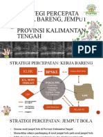 Persentasi Strategi Percepatan PKPS Prov Kalteng