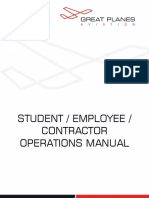 Student - Employee - Contractor Operations Manual2019!09!12