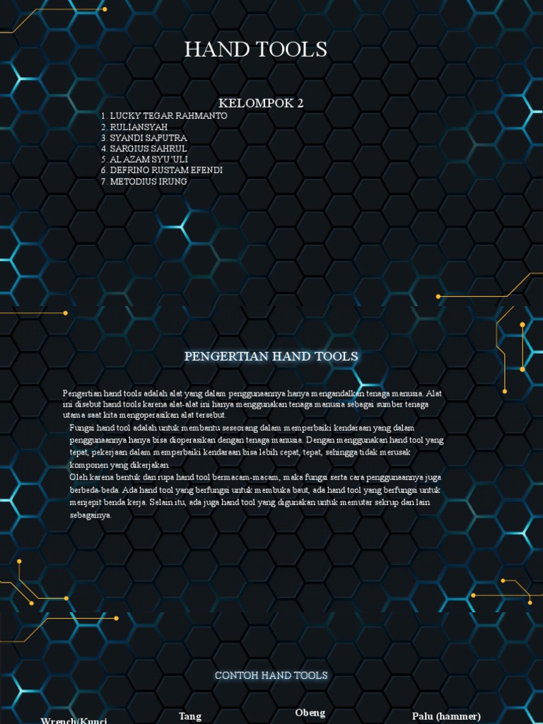 Hand Tools | PDF | Griya & Taman
