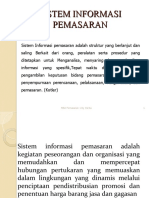 Sistem Informasi Pemasaran (P-2)