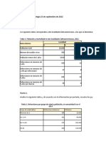 Taller de Epidemiología 25 de Septiembre de 2022