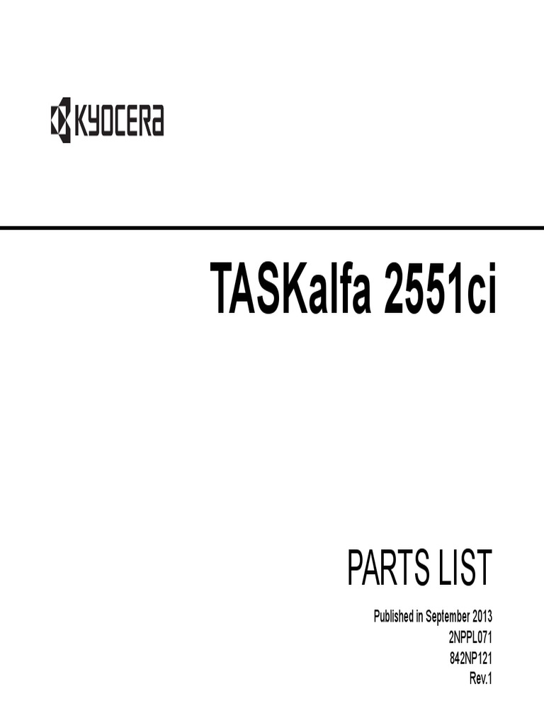 TASKalfa 2551ci PDF