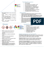 Hoja de Seguridad Fisicoquimica