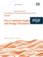 Part 4 Hydraulic Engineering and Energy Calculation (In English)
