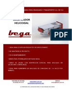 Dosificador Helicoidal Bega