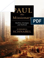 Paul, Missionnaire , Réalités, stratégies et méthodes - ECHKARD J SCHNABEL