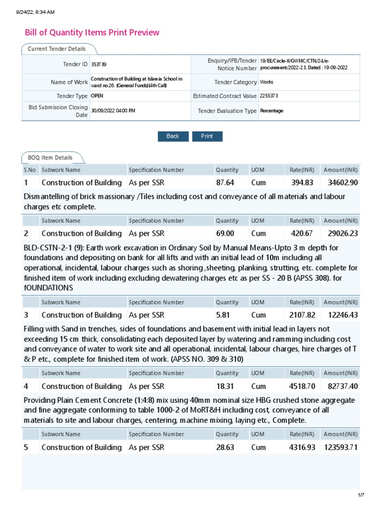 BUILDING ESTIMATE PDF FREE DOWNLOAD visual data 5