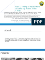 COVID-19 Pneumonia: Analisis Awal Temuan Radiografi dan CT Scan pada Pasien di Korea