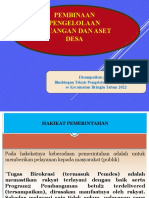 Pengelolaan Keuangan dan Aset Desa