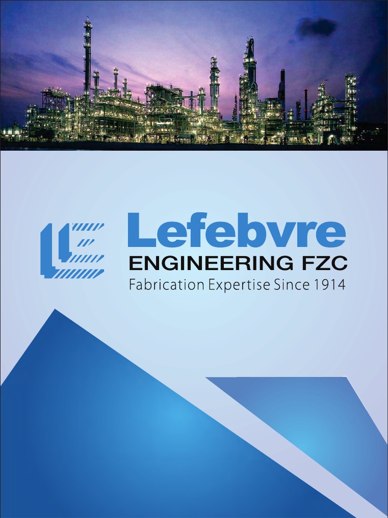 LEFEBVRE ENGG Company Profile2021 PDF