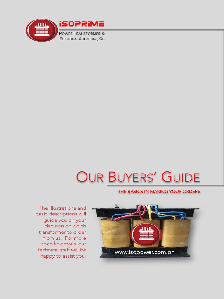 Transformer Buyers' Guide Overview | PDF | Transformer | Electrical ...