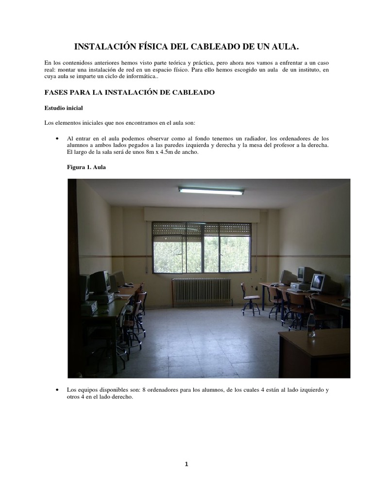 SMR RL02 R43 InstalacionFisicaCableado | PDF