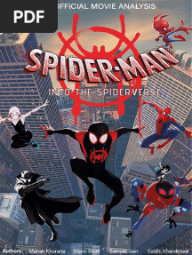 English Project - Spider Man Into The Spider Verse