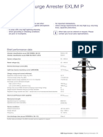 Surge Arrester Buyer's Guide - Section EXLIM P