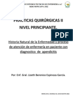 Apendicitis cuidados