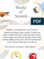 World of Sounds: A Guide to the Noises Around Us